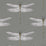 Harlequin Demoiselle Graphite/Almond Wallpaper Sample HGAT111242