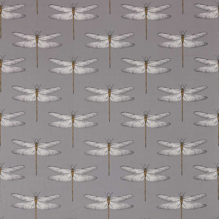 Harlequin Demoiselle Graphite/Almond Fabric Sample HGAT120433