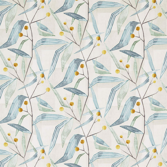 Harlequin Entity Emerald/Ochre Fabric Sample HGEO120669