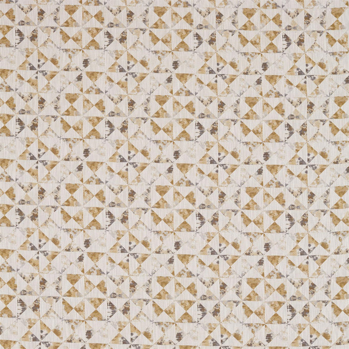 Harlequin Grafik Ochre Fabric Sample HGEU132556