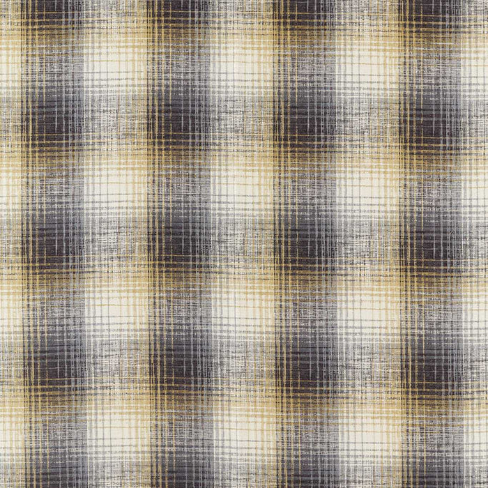 Harlequin Hamada Charcoal/Gold Fabric Sample HHAM132887