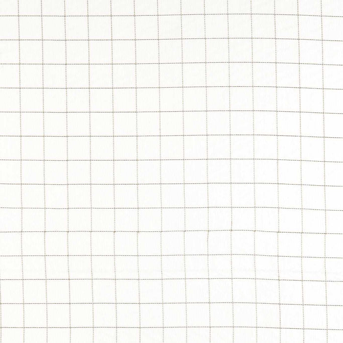 Harlequin Blenets Check Sheer Chocolate Fabric Sample HHHD134192