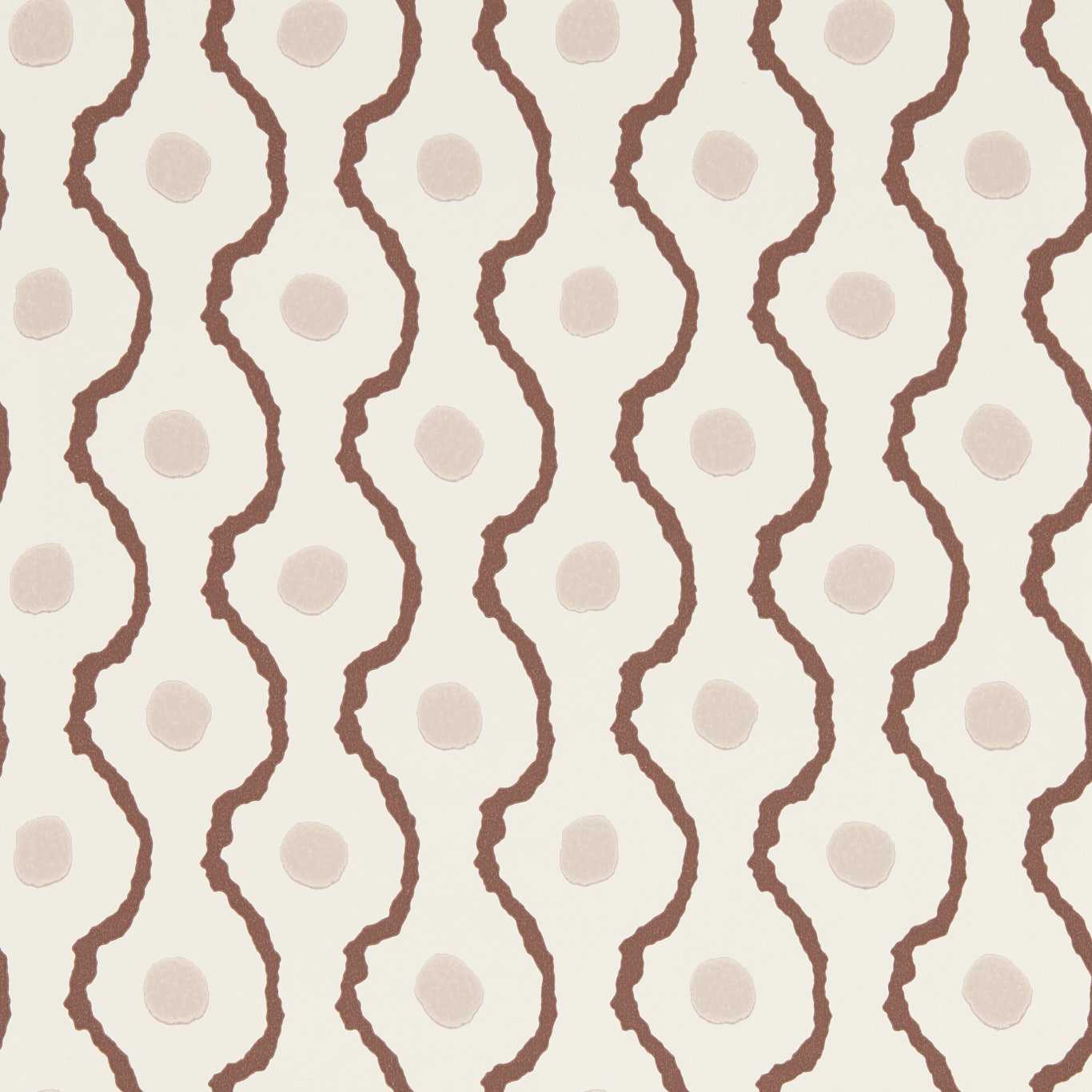 Harlequin Connor Chocolate/Dusk Wallpaper Sample HHHW113157