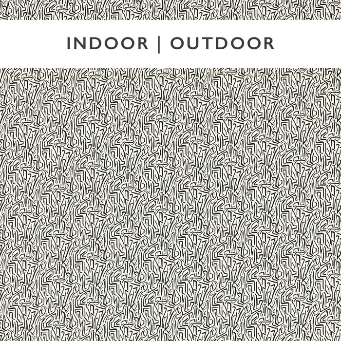 Harlequin Mini Melodic Black Earth/Origami Fabric Sample HIOP121218