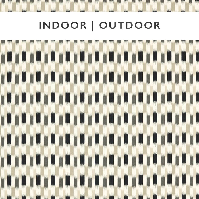 Harlequin Utto Black Earth/Taupe Fabric Sample HIOP121223