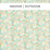 Harlequin Koya Azul/Paprika Fabric HIOP121224