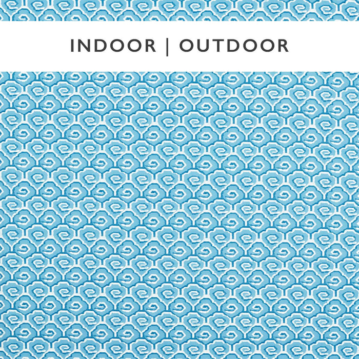 Harlequin Sora Indigo/Cornflower Fabric Sample HIOP121228