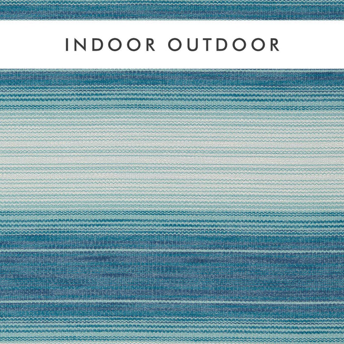 Harlequin Amaris Indigo/Aqua Fabric Sample HIOT134535