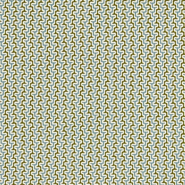Harlequin Sashiko Sky/Olive Fabric Sample HKAF134581
