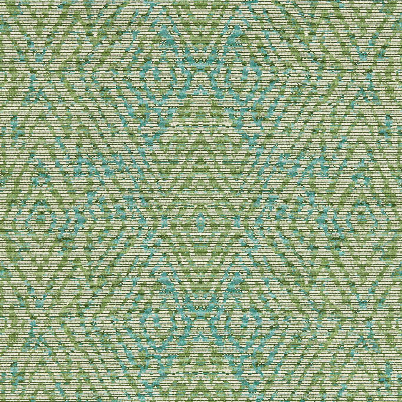Harlequin Hansha Kelly/Lagoon Wallpaper Sample HKAW113211