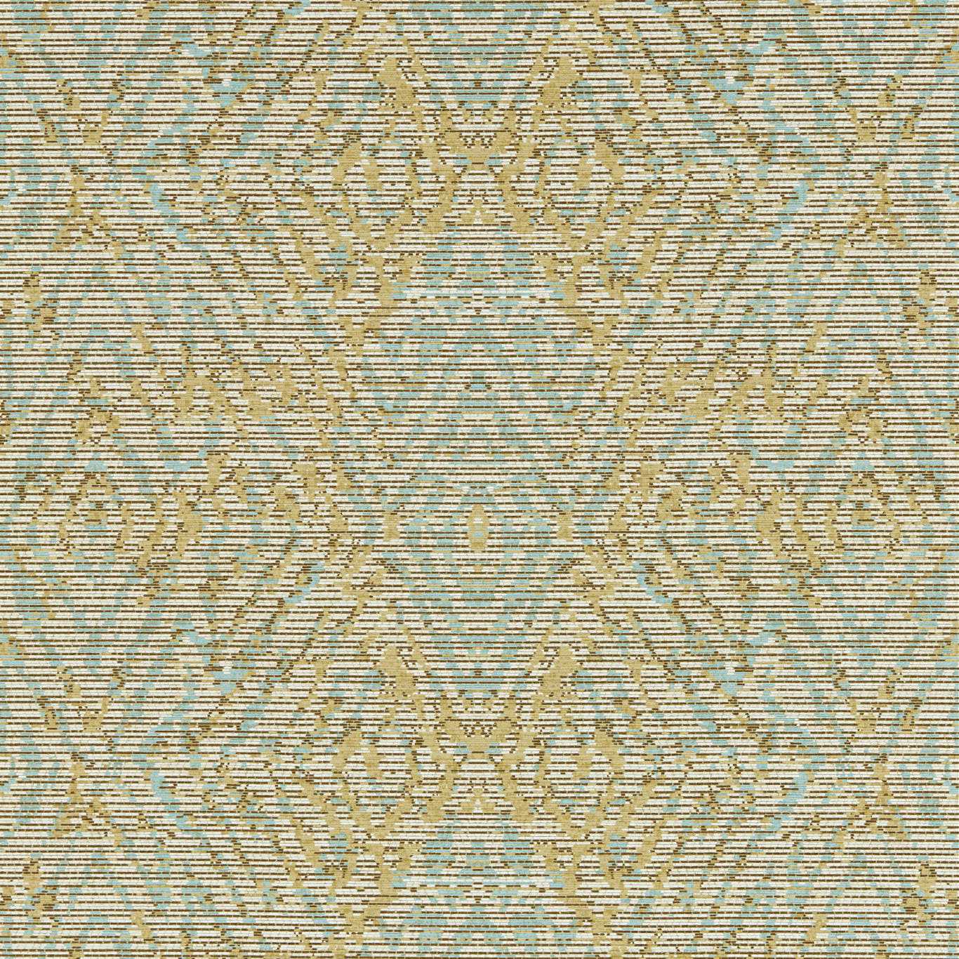 Harlequin Hansha Buttermilk/Sky Wallpaper Sample HKAW113212