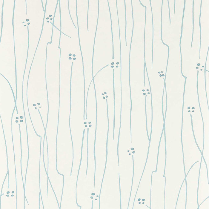 Harlequin Eizou Sky/ Indigo/ Chalk Wallpaper Sample HKAW113214