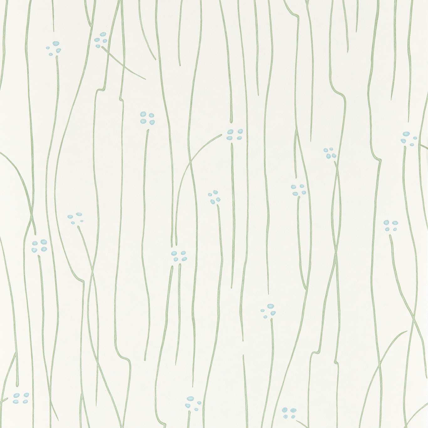 Harlequin Eizou Avocado/ Sky/Chalk Wallpaper Sample HKAW113215