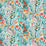 Harlequin Hide And Seek Poppy/Marine/Ochre Fabric Sample HLTF120938