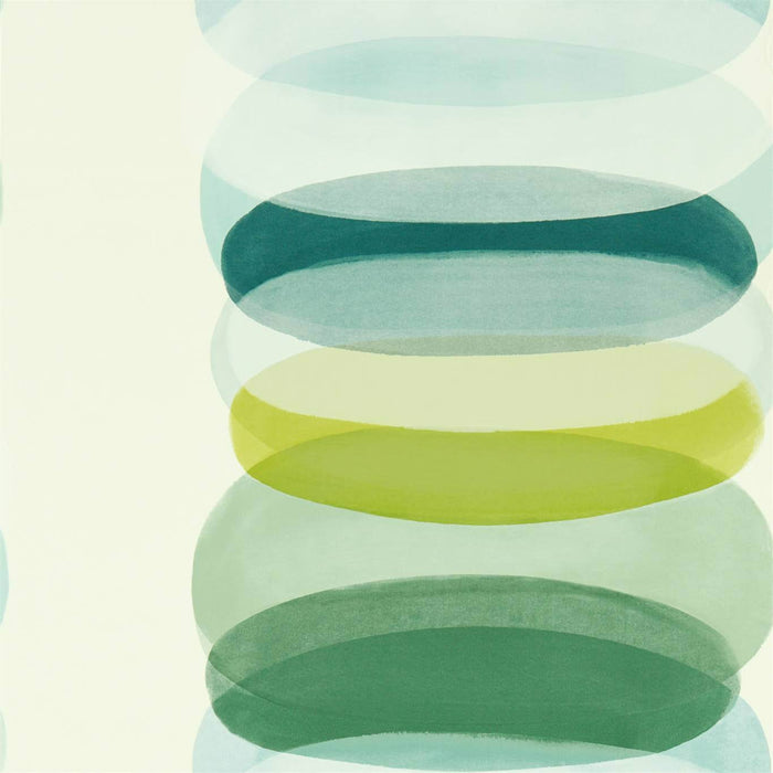 Harlequin Elliptic Emerald Wallpaper Sample HM6W112195