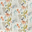 Harlequin Habanera Coral/Harbour/Lime Fabric Sample HMIF120914