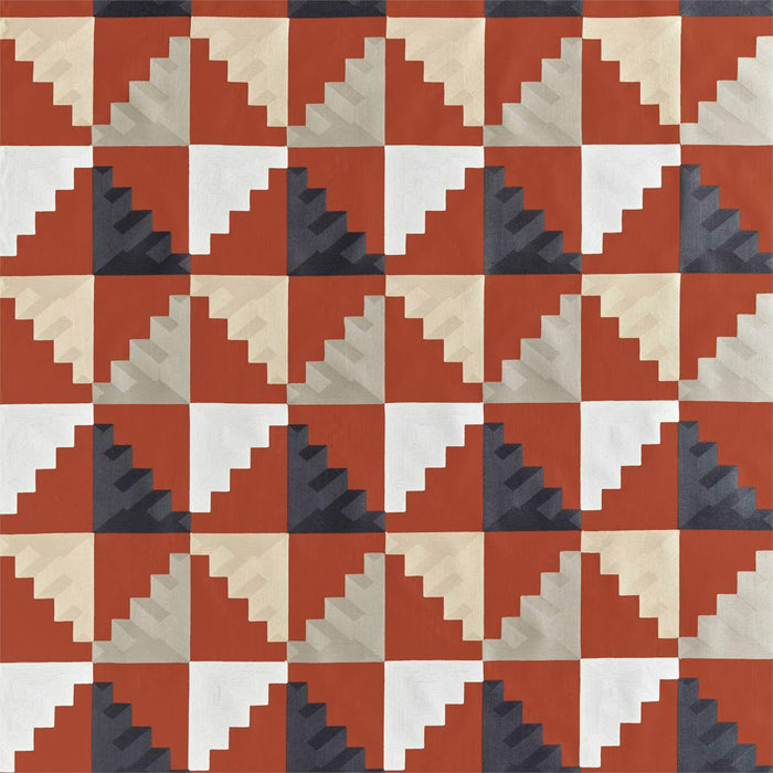 Harlequin Mehari Harissa/ Oyster/ Charcoal Fabric Sample HMIF133052