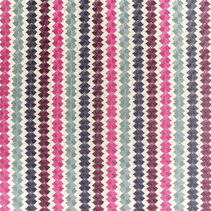 Harlequin Kalimba Seaglass/ Cerise/ Indigo Fabric Sample HMIF133060