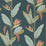 Harlequin Llenya Ink/Coral/Seaglass Wallpaper Sample HMIW112236