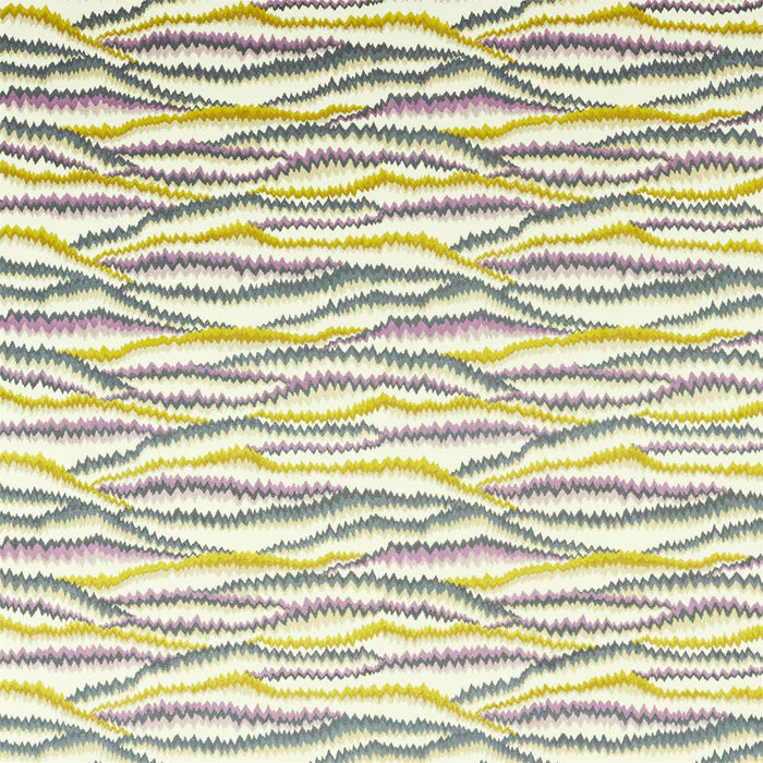 Harlequin Tremolo Aubergine/Chartreuse Fabric Sample HMMF133012