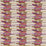 Harlequin Zeal Coral/Gold/Amethyst Fabric Sample HMOD130697