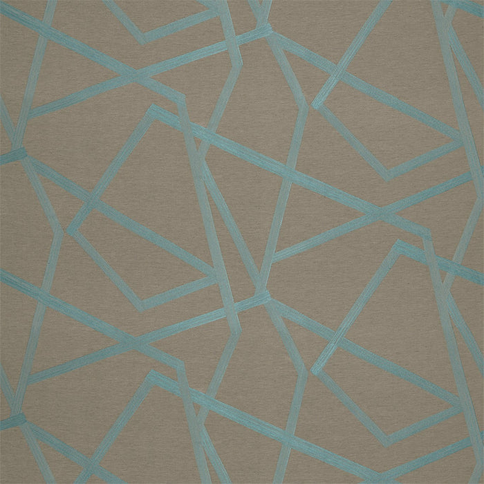 Harlequin Sumi Sepia/Teal Fabric Sample HMOE132220