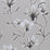 Harlequin Lotus Silver Wallpaper Sample HMOW110880