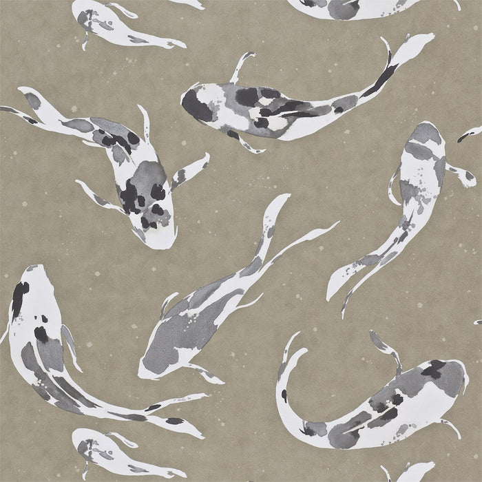 Harlequin Koi Metal Wallpaper Sample HMOW110900