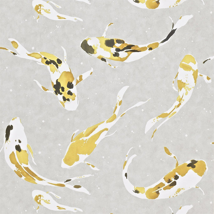 Harlequin Koi Saffron Wallpaper Sample HMOW110901