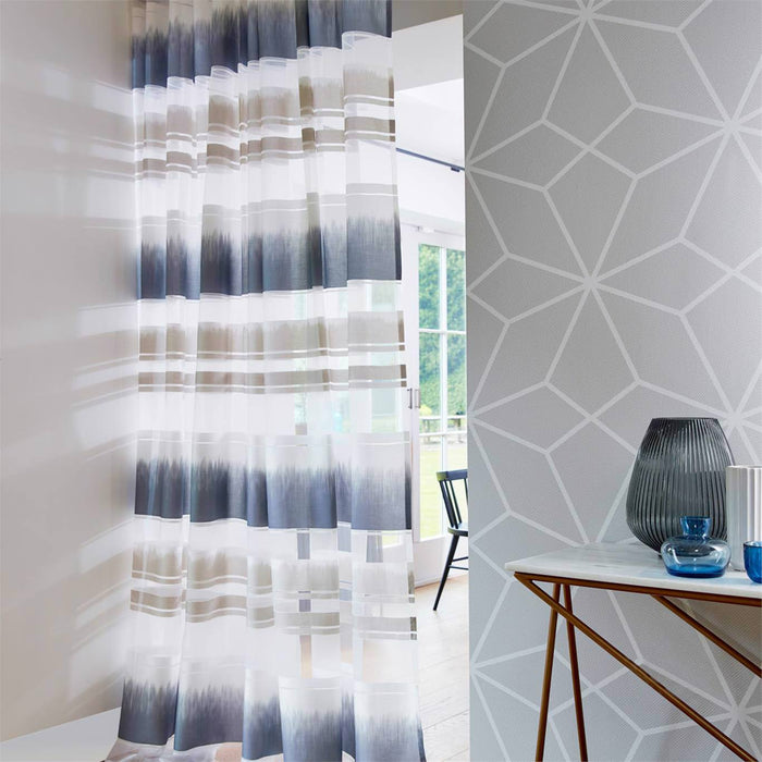 Harlequin Kamida Ink/Pewter Fabric Sample HMVO132799