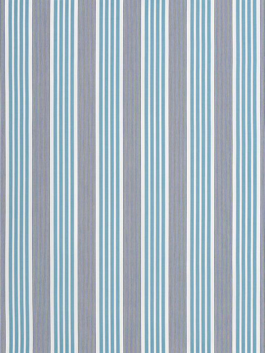 Hinson Newport Stripe Sea Blue Fabric HN273570004