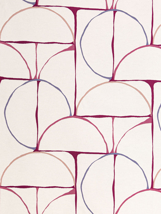 Hinson Aerial Raspberry Fabric HN273340002