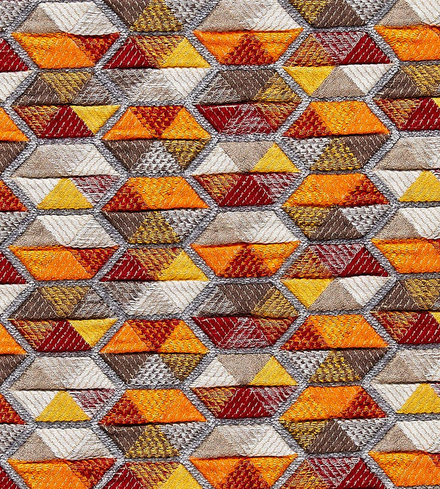 Hinson Carousel Coral Fabric Sample HN420060002