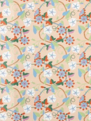 Hinson Morning Glory Peach Fabric Sample HN166580003