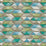 Hinson Carousel Aqua Fabric Sample HN420060003