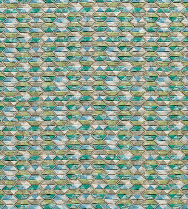Hinson Carousel Aqua Fabric Sample HN420060003