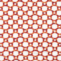 Hinson Island Trellis Red Fabric HN420140004