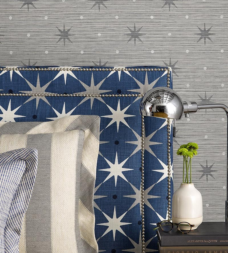Hinson Star Power Navy Fabric Sample HN420230004