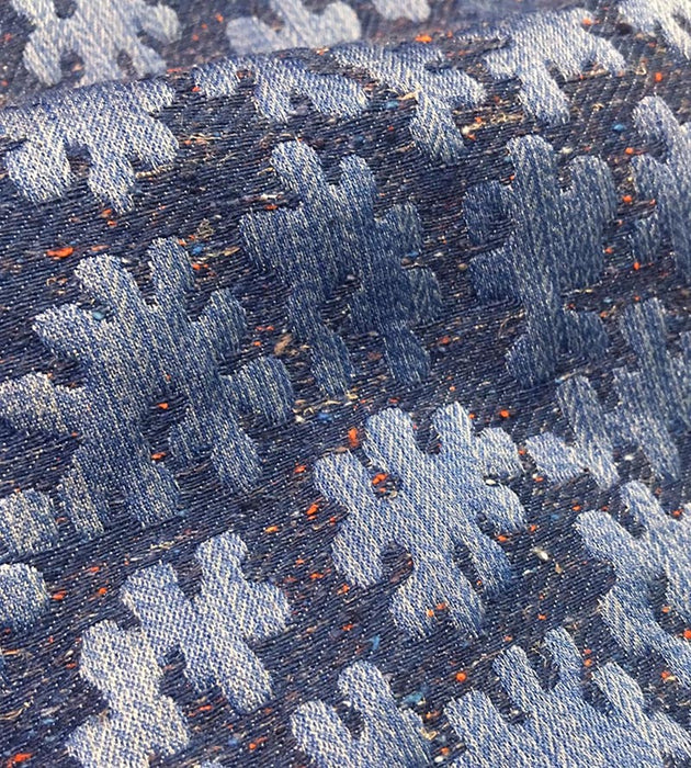 Hinson Joanna Blue Fabric Sample HN420110006