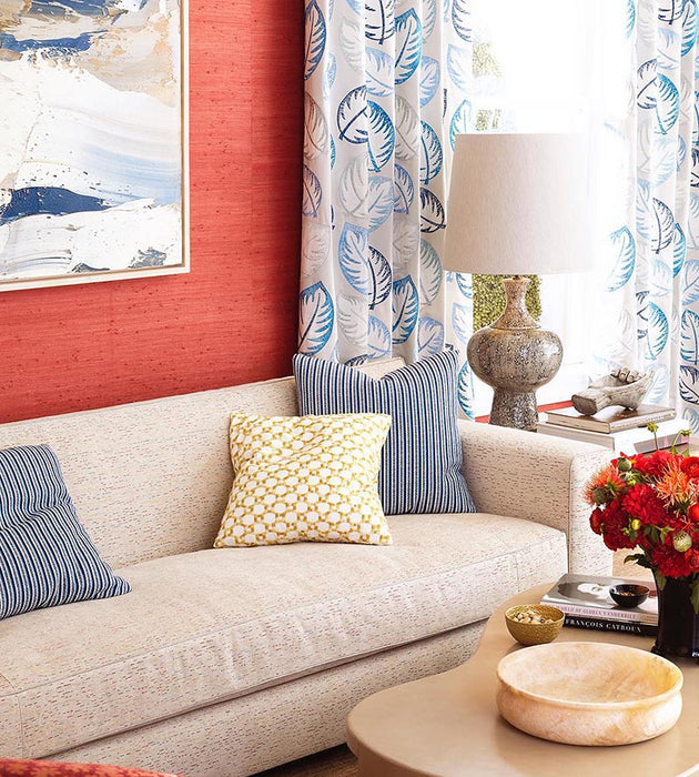 Hinson Palmer Blue Fabric Sample HN420190006