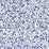 Hinson Spatter Cotton Print Navy On White Fabric HNF0153000N