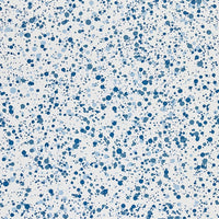 Hinson Spatter Cotton Print Ocean Blue Fabric HNF015300BK