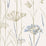 Harlequin Gardinum Chalk/Wedgewood/Gold Wallpaper Sample HPOW110557