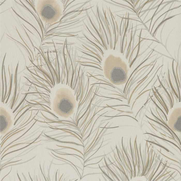 Harlequin Orlena Putty/Silver Wallpaper Sample HPUT111880
