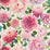 Harlequin Dahlia Blossom/Emerald/New Beginnings Wallpaper Sample HQN2112843