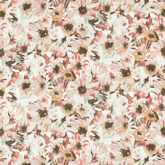 Harlequin Helianthus Moonstone/Succulent/Bleached Coral Fabric Sample HQN2121074