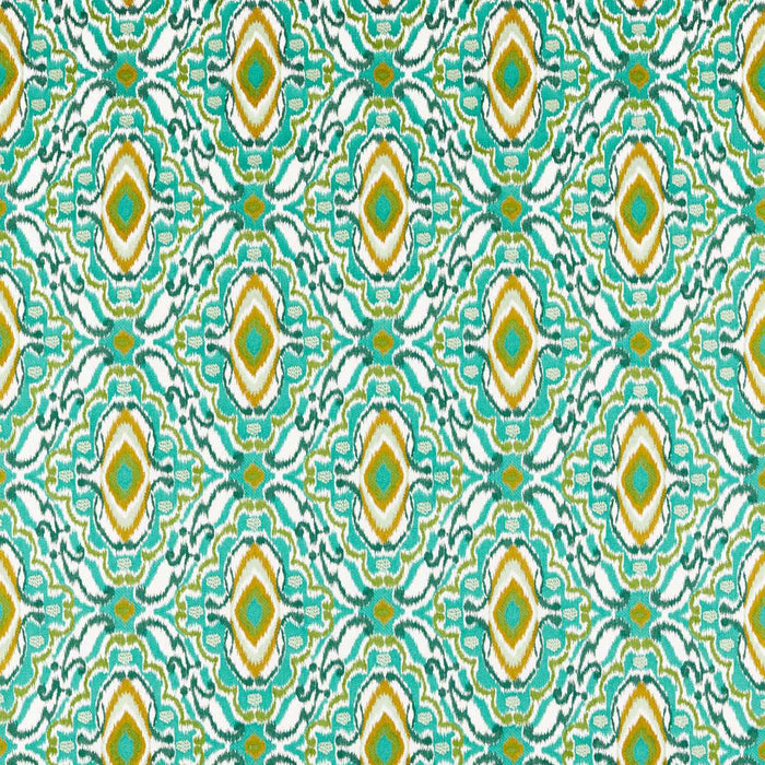 Harlequin Ixora Emerald/Palm/Chartreuse Fabric Sample HQN2133890