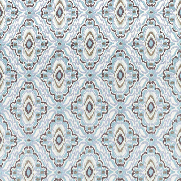 Harlequin Ixora Sky/Seaglass/Sketched Fabric Sample HQN2133891