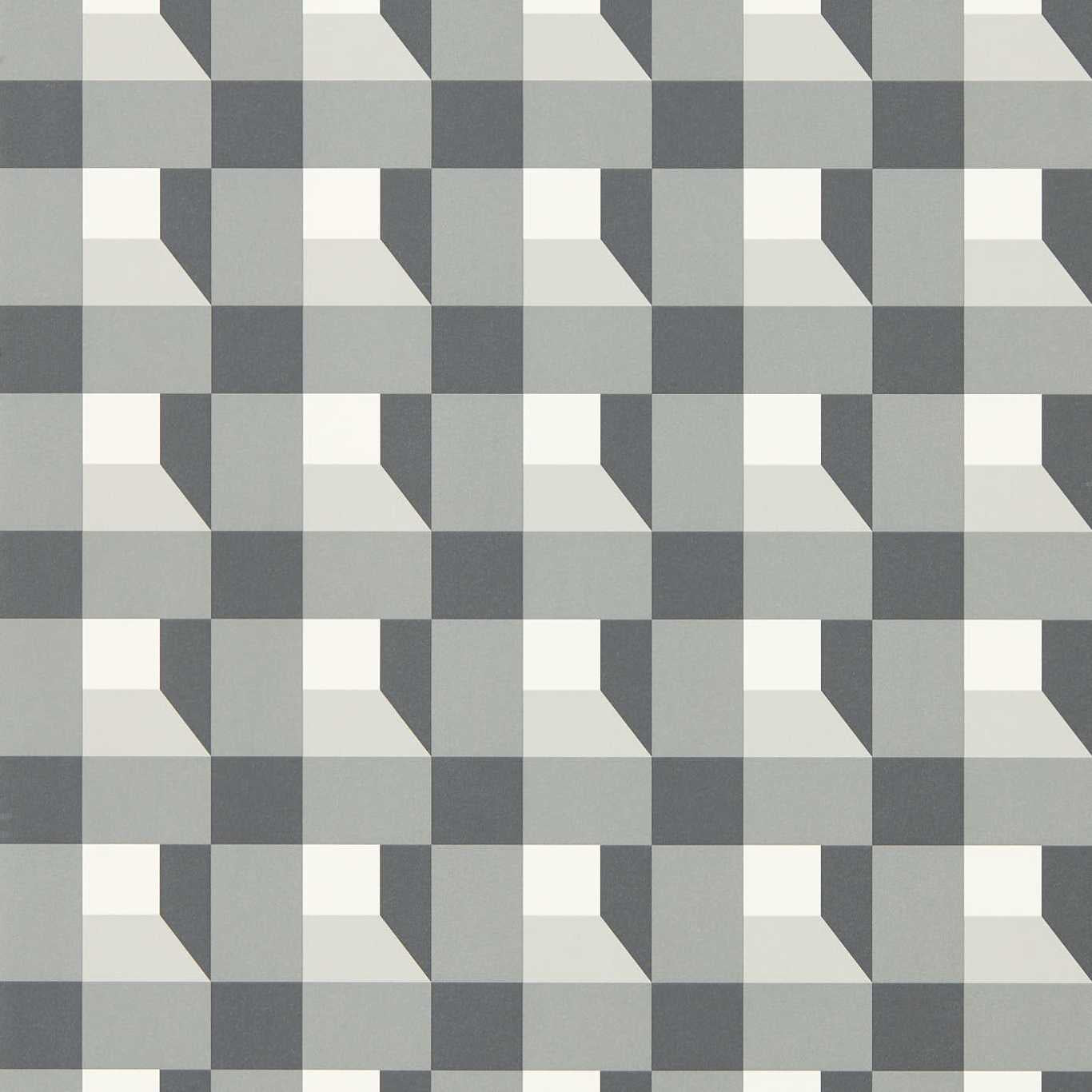 Harlequin Blocks Black Earth/Sketched/Diffused Light Wallpaper Sample HQN3112943