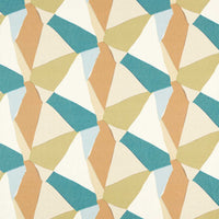Harlequin Sumi Reflect Marine/Grass/Taupe Fabric HRFD121200